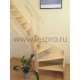 Деревянная экономичная лестница «Мельника MZ»